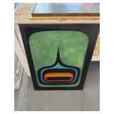 Signed art on canvas