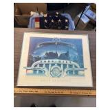 Arts festival framed print