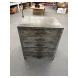 Wooden drawer cabinet