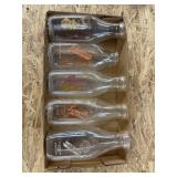 Milk bottles