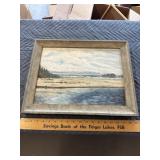Signed painting on canvas