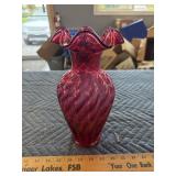 Ribbon vase