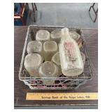 Richï¿½s dairy milk bottles with crate