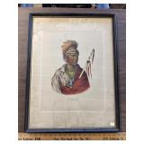 Penn prints ioway chief