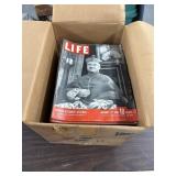 Box full of life magazines