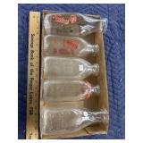 Milk bottles