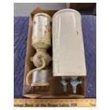 Grinder and stoneware cylinder