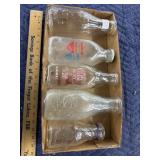 Milk bottles