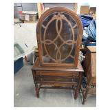 2 piece unique display cabinet