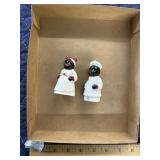 Black Americana salt and peppers