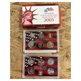 2005 silver proof sets