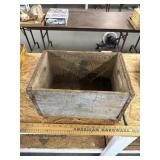 Old topper advertising box