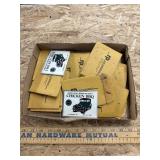 Aluminum antique car plaques