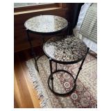 Iron nesting tables