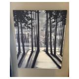 Hamilton print on canvas