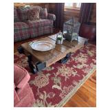 Industrial cart coffee table