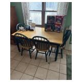 Table and 4 chairs