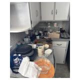 Contents right side of coubtertop