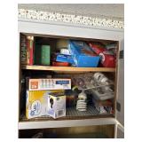 Contents of kitchen cabinet