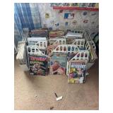 Vintage wrestling and misc books