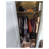 Contents of closet