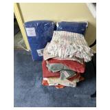 Towels and blankets