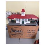 O scale train station