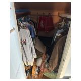 Contents of closet