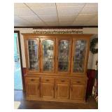 2 piece china cabinet