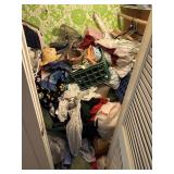 Contents of closet