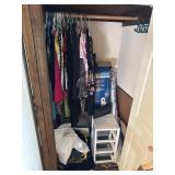 Contents of closet