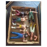 Vintage wrestlers