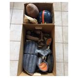 Vintage sporting equipment