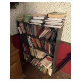Shelf with books