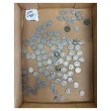 100 Buffalo nickles