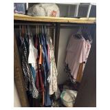 Contents of closet