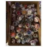 Vintage coin op sports helmets