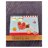 Fruit cutting board playset