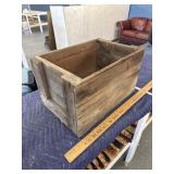 Wooden crate