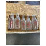 Milk bottles