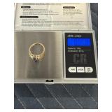 Unmarked .099 oz ring