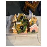 Painted wood dog key hangers