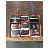 Hallmark train ornaments