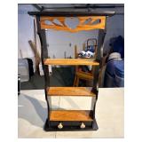 Primitive wood shelf