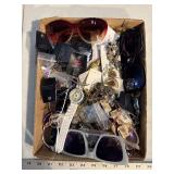 Sunglasses and jewelry