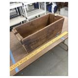 Wooden crate