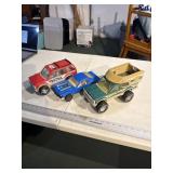 Vintage nylint and tootsie toys