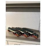 3 Hess trucks
