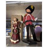 Angel and soldier statue