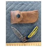 Demascus pocket knife